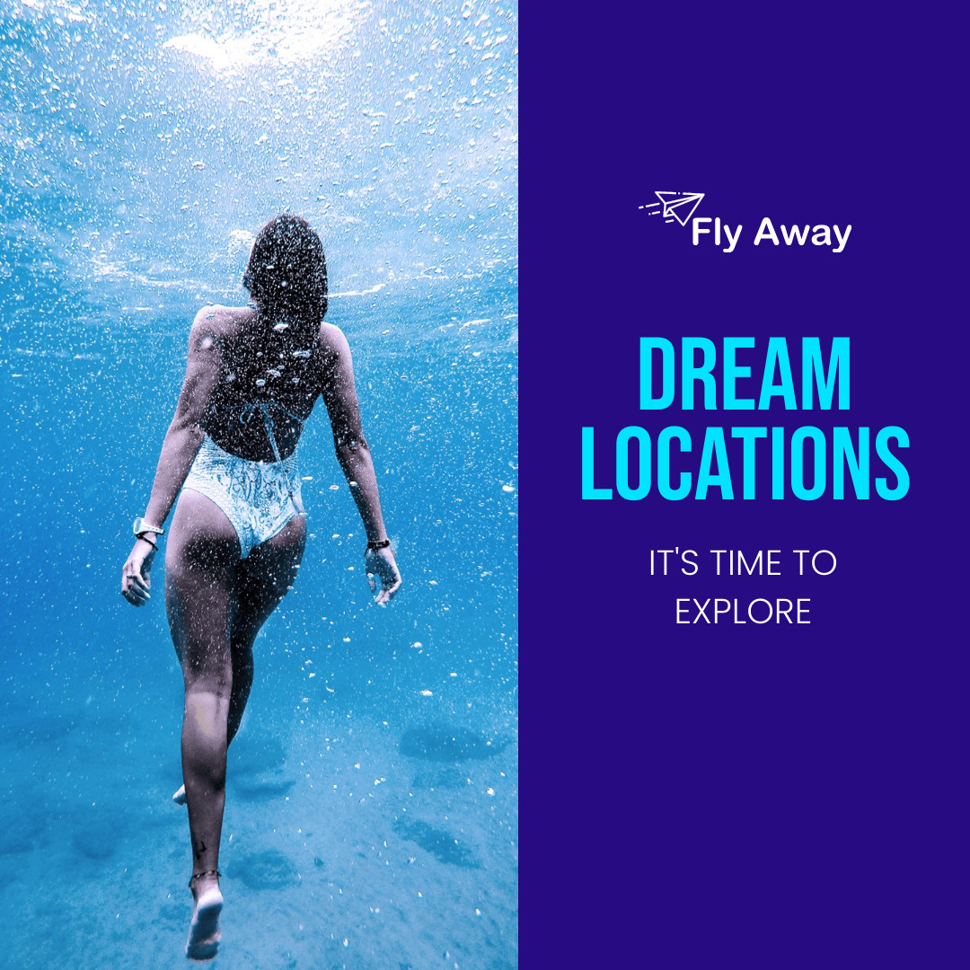 Time to Explore Dream Destinations  1080x1080 template