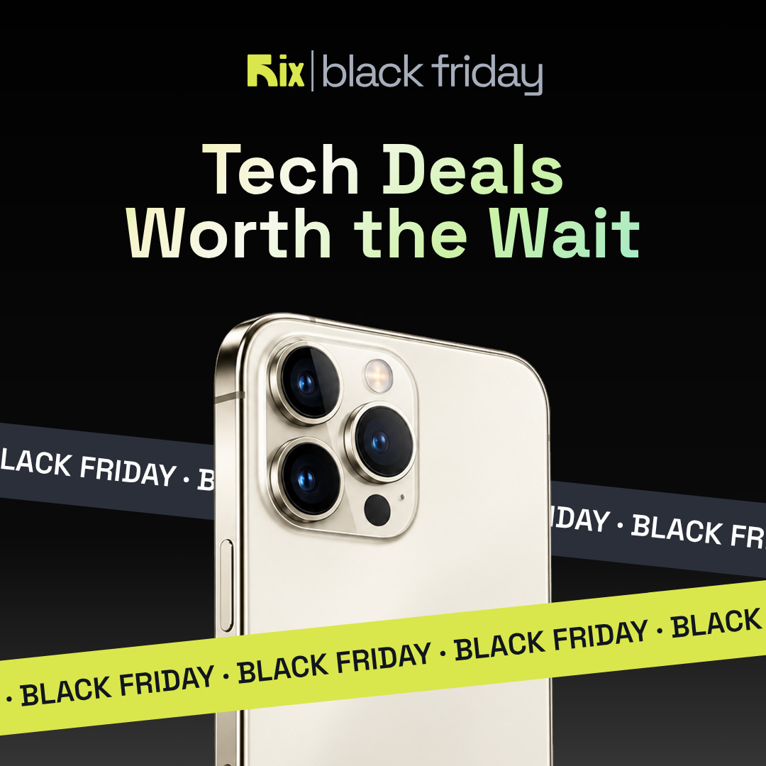 Tech Deals Worth The Wait Black Friday 1080x1080 template