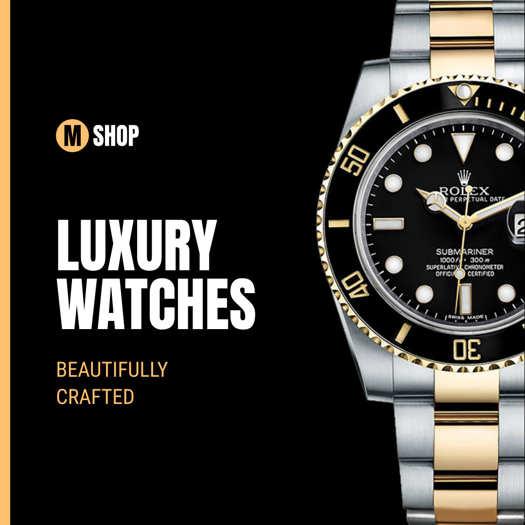Beautifully Crafted Luxury Watches 1080x1080 template