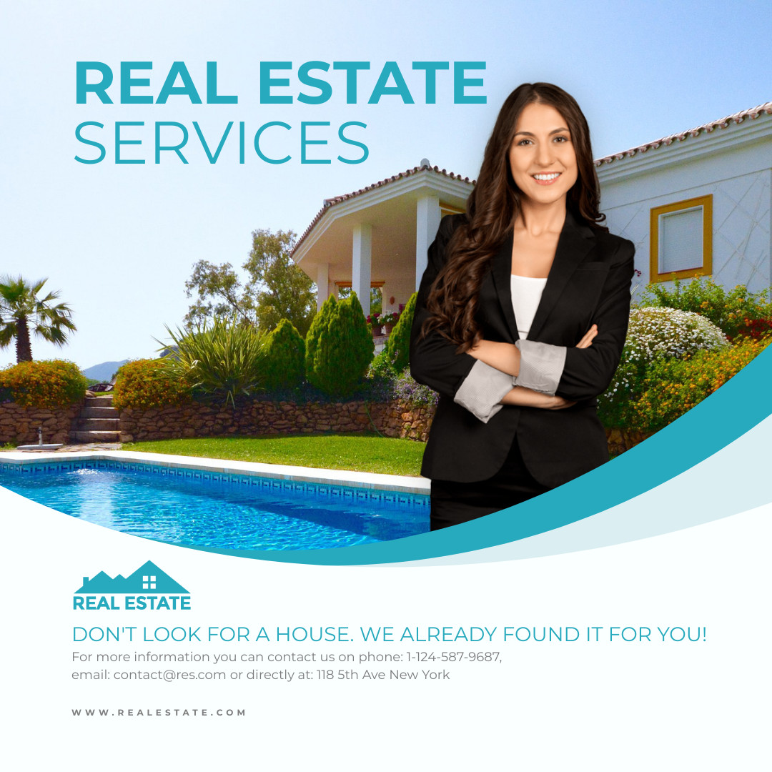 Real Estate Services 1080x1080 template