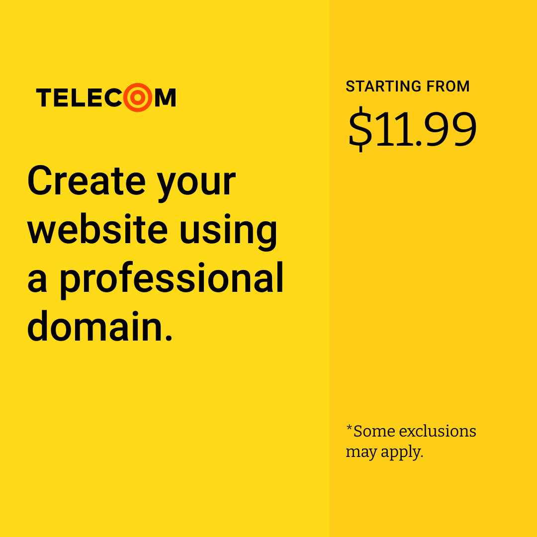 Create Website Using Professional Domain 1080x1080 template