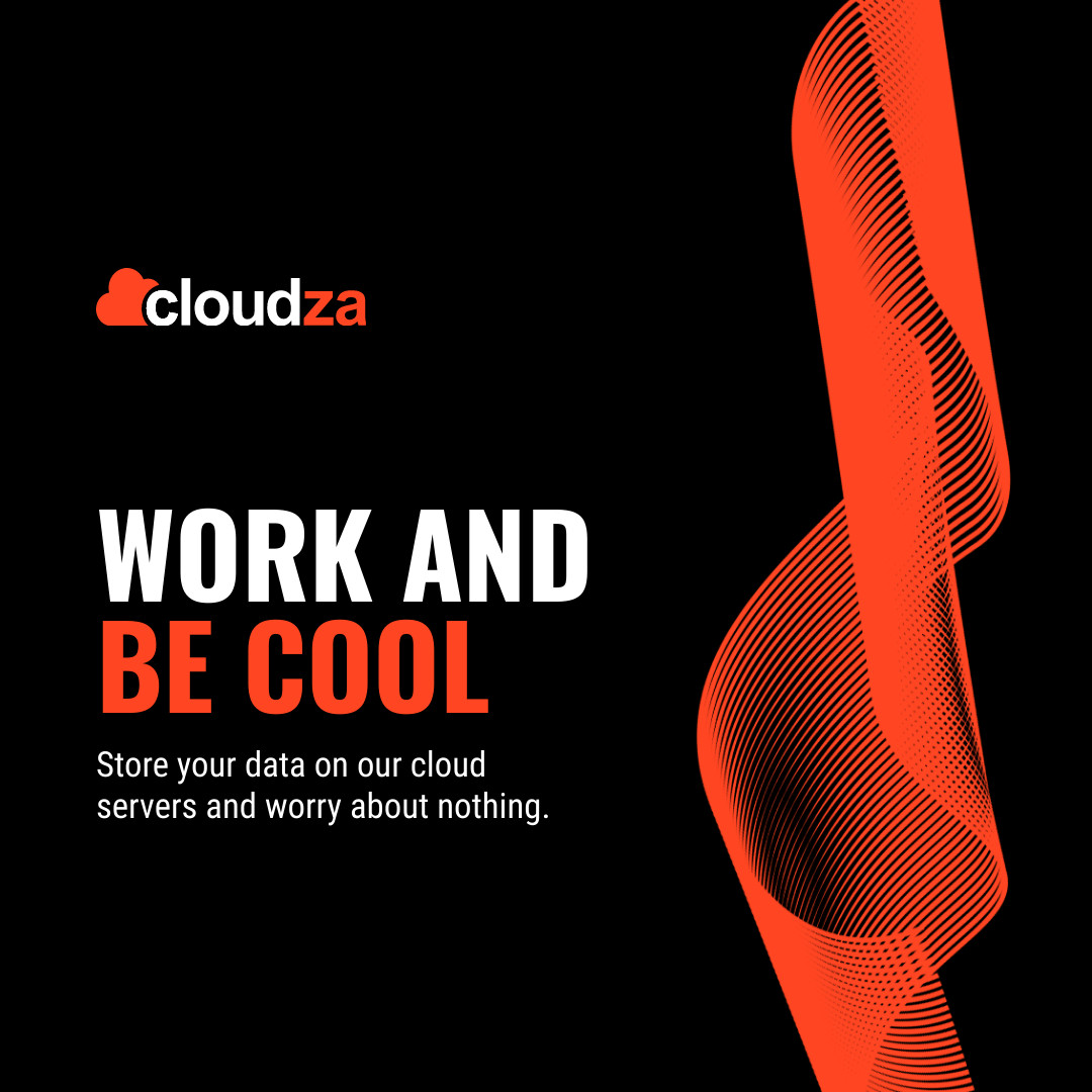 Cloud Servers to Work and Be Cool  1080x1080 template preview