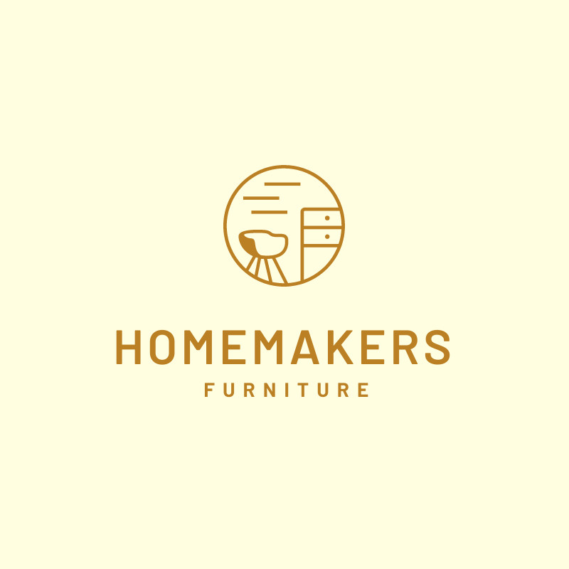 HomeMakers Furniture – Logo Template 800x800 template