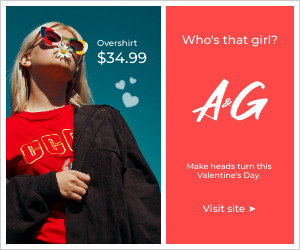 Make Heads Turn This Valentine's Day 300x250 template