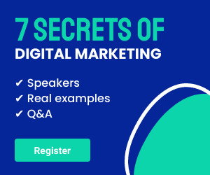 7 secrets of digital marketing 300x250 template