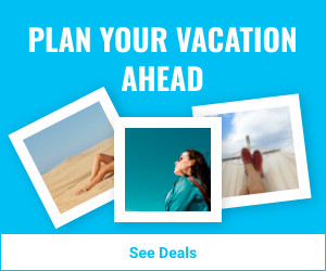Plan Your Vacation Ahead  300x250 template