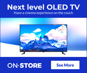 Cinema Experience Next Level Oled TV 300x250 template