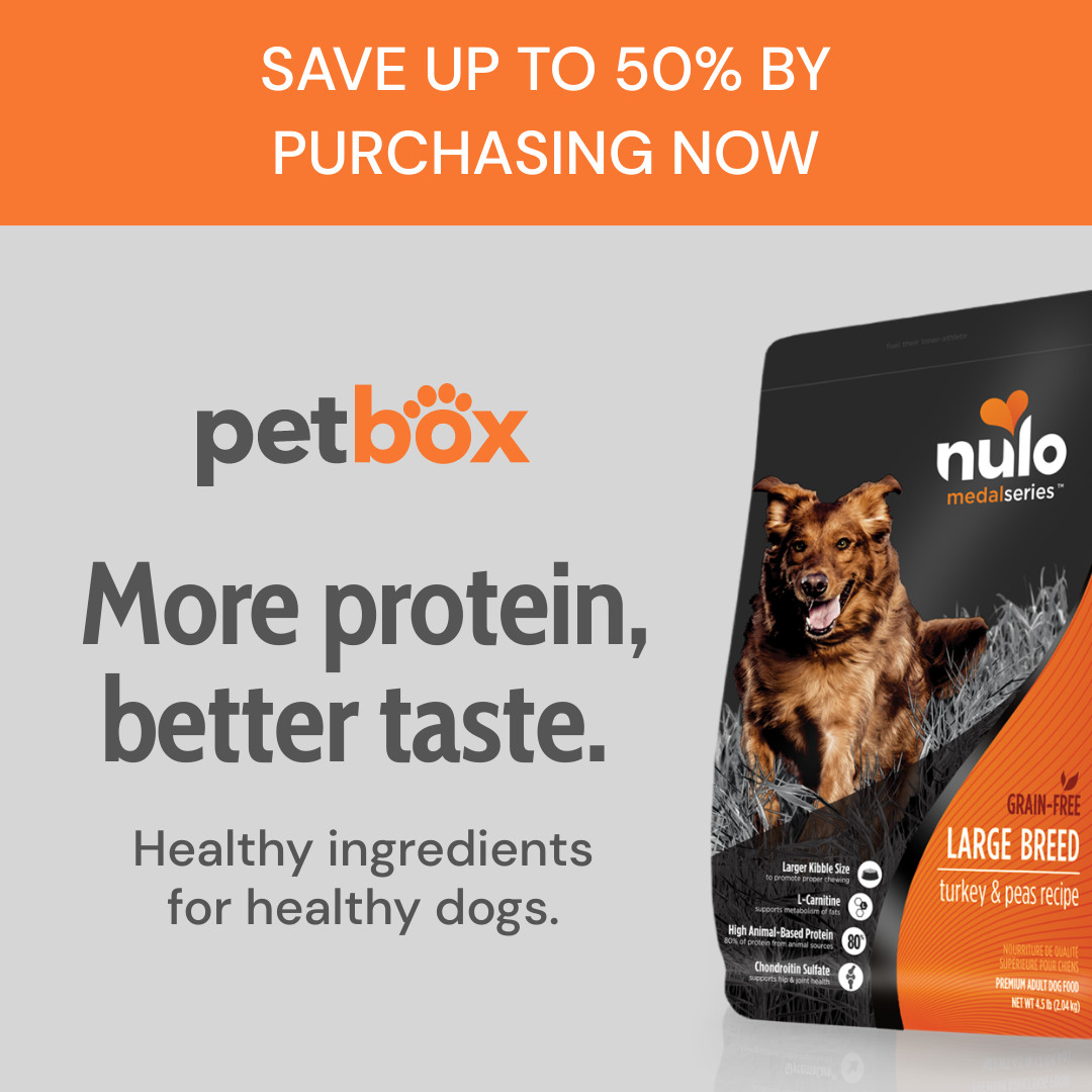 Petbox More Protein Dog Food 1080x1080 template