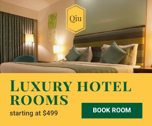 Luxury Hotel Room Deal 300x250 template