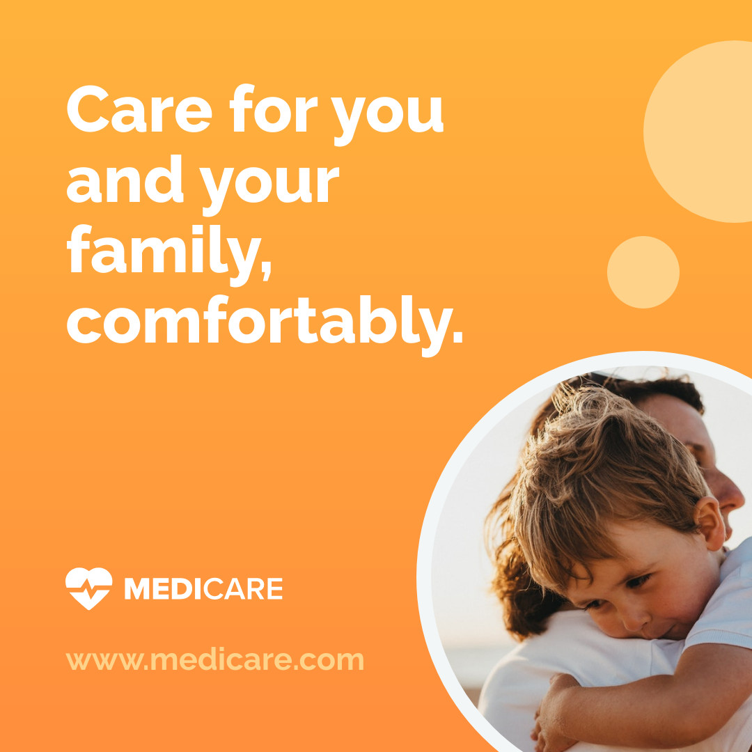 Medical Care for You and Your Family 1080x1080 template