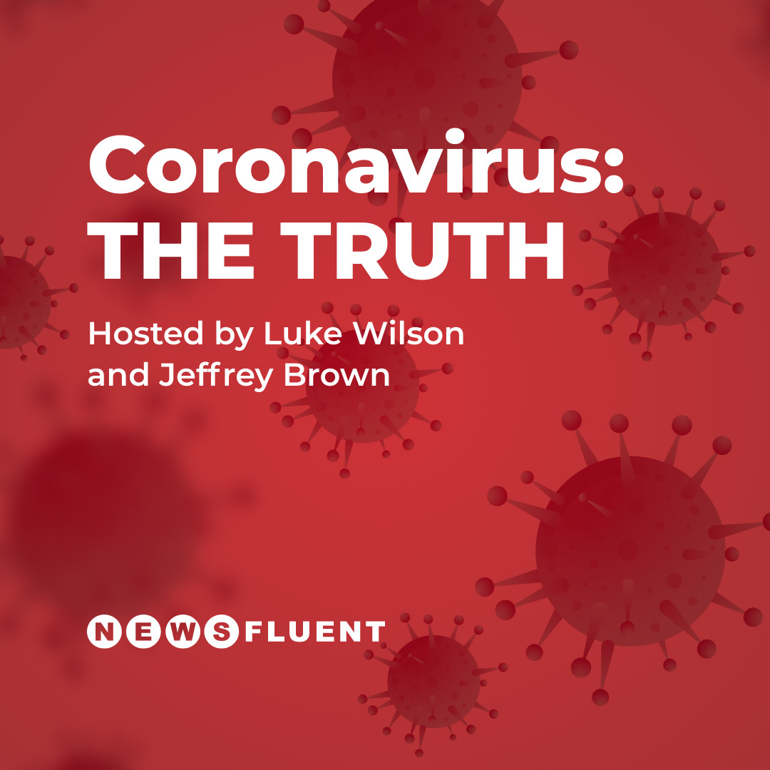 Coronavirus Breaking News 1080x1080 template