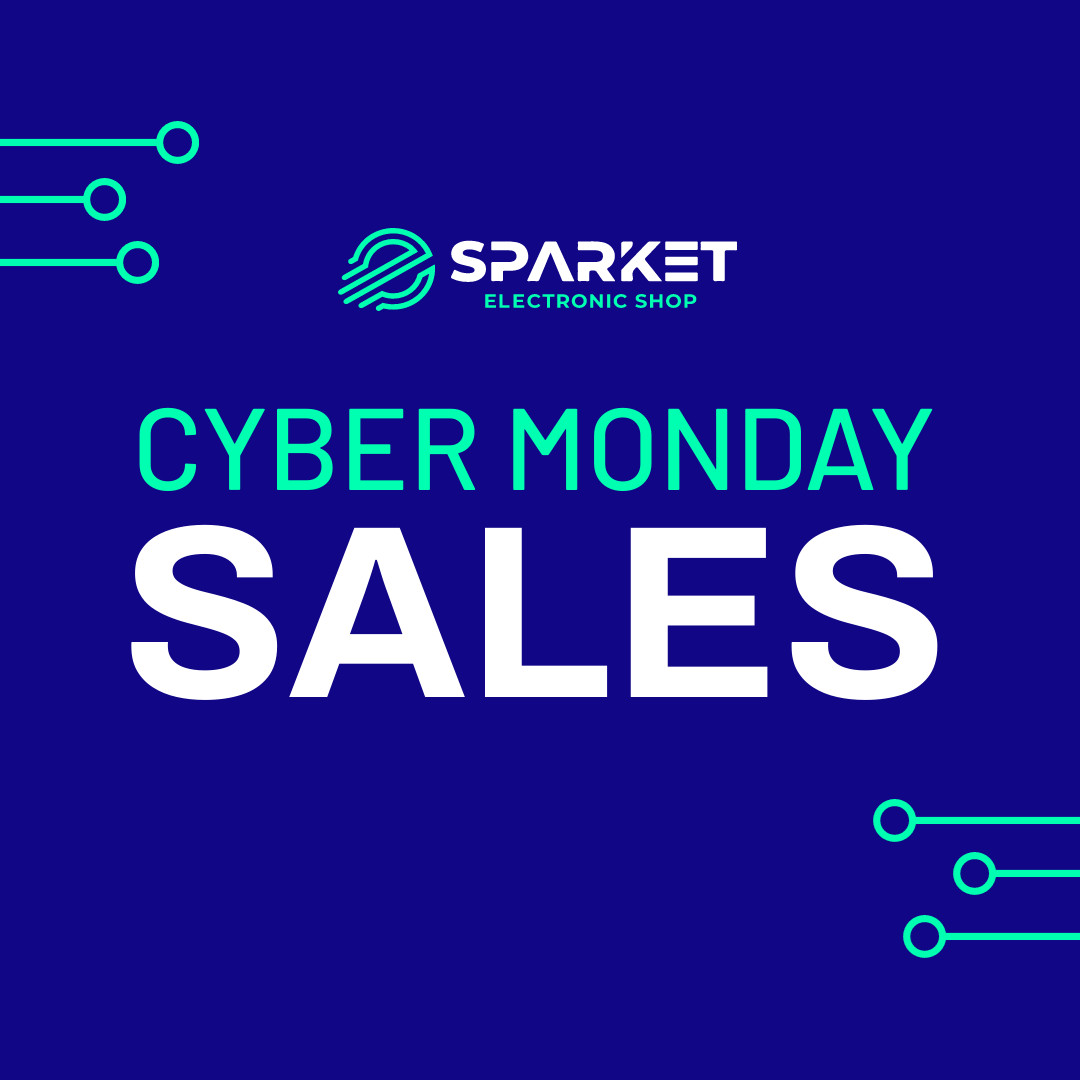 Electronic Shop Cyber Monday Sales 1080x1080 template