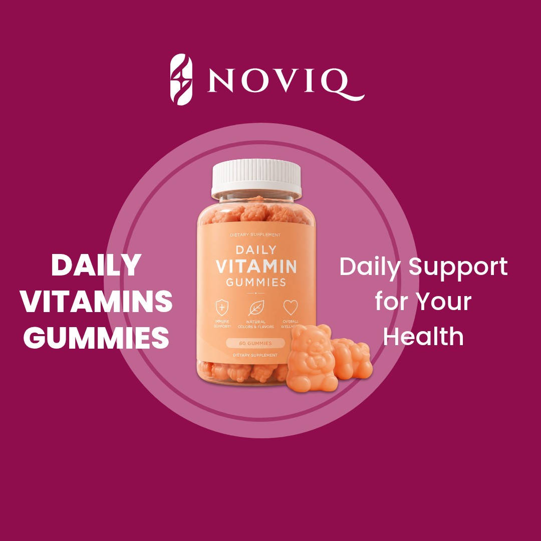 Daily Vitamin Gummies  1080x1080 template