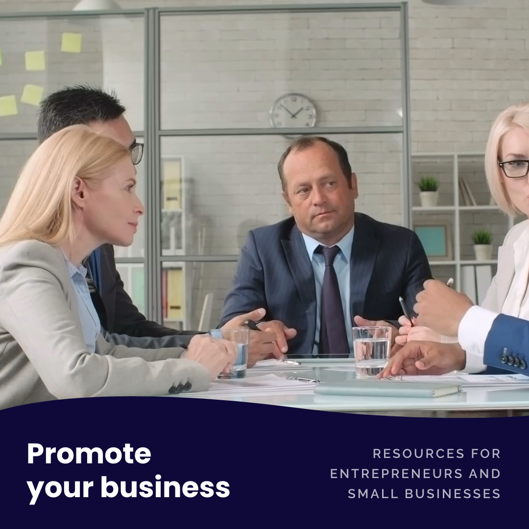 Entrepreneurs Promote Your Business Video 1080x1080 template