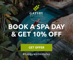 Book a Spa on Women's Day 300x250 template