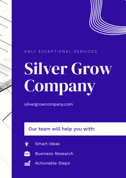 Exceptional Growth Marketing Company Services Flyer 420x595 template