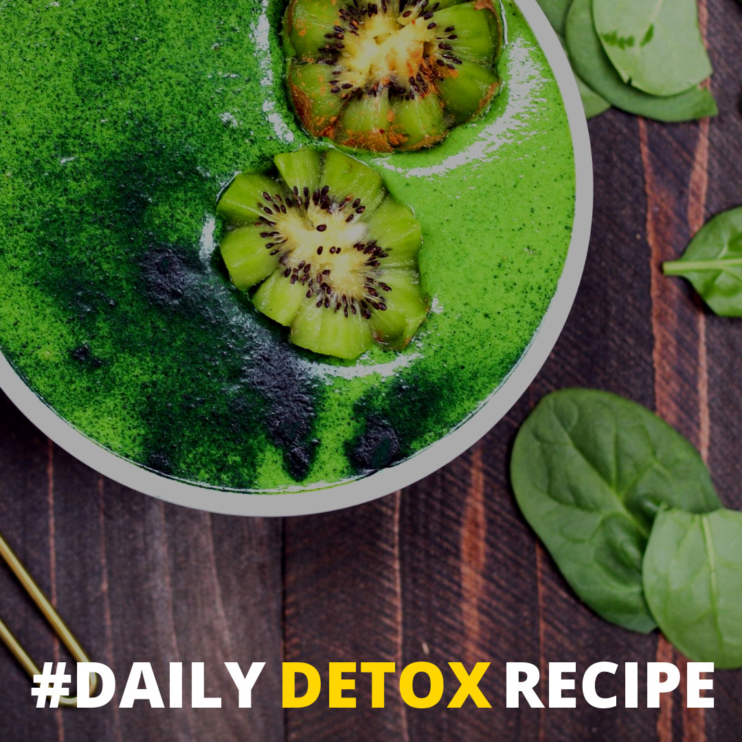 Daily Detox Recipe - blog and lifestyle 1080x1080 template