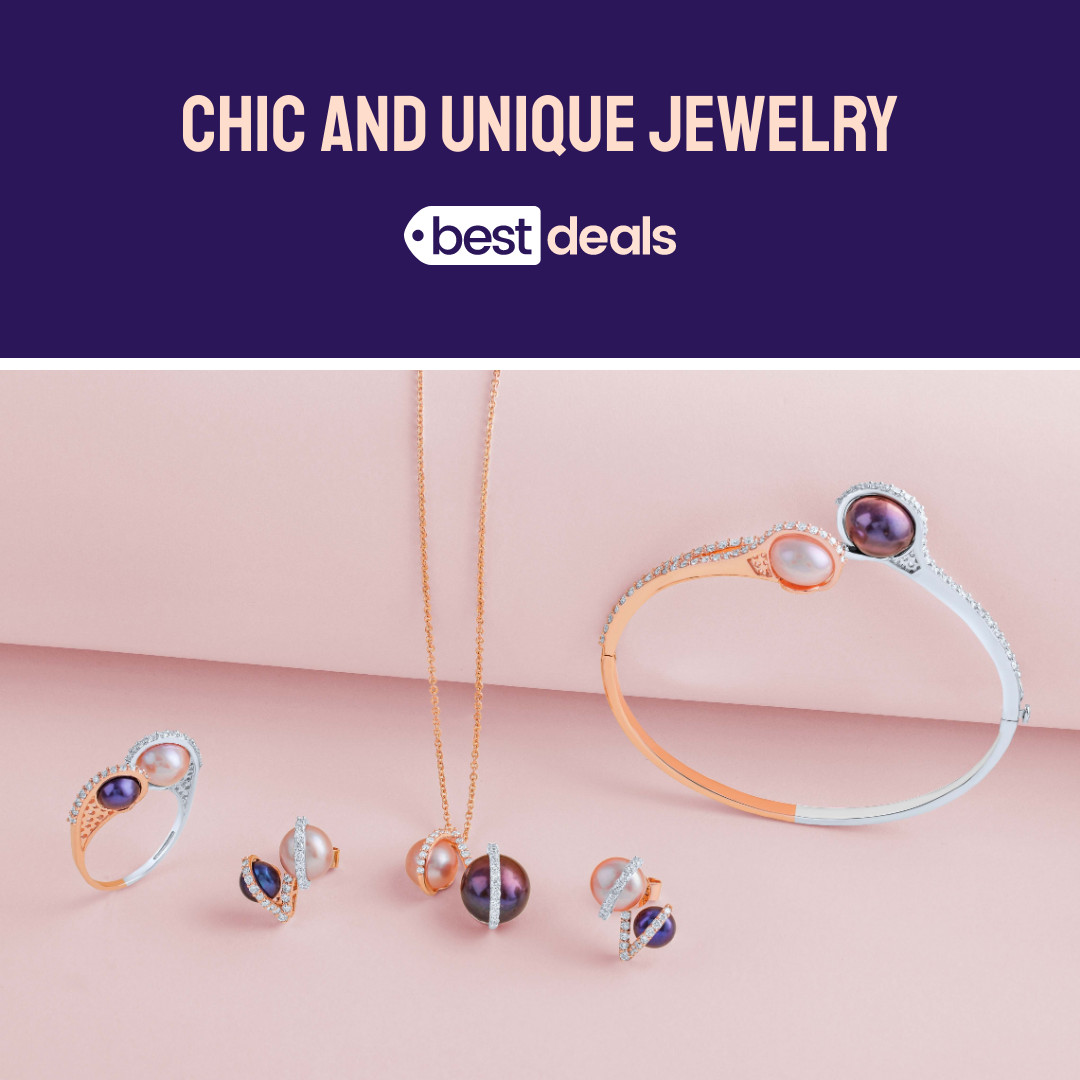 Chic and Unique Jewelry Deals 1080x1080 template