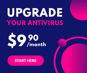 Blue Pink Upgrade Your Antivirus 300x250 template