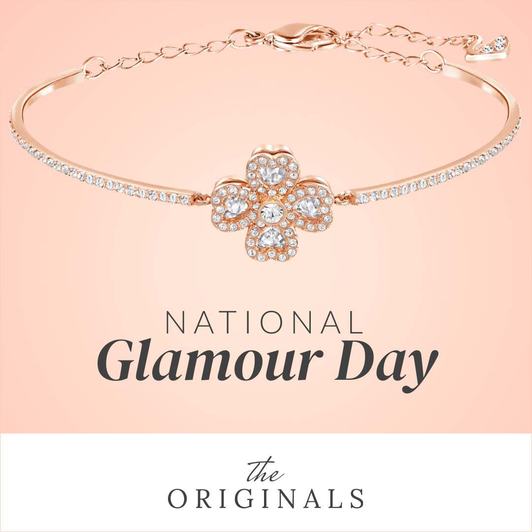 National Glamour Day Bracelet 1080x1080 template preview