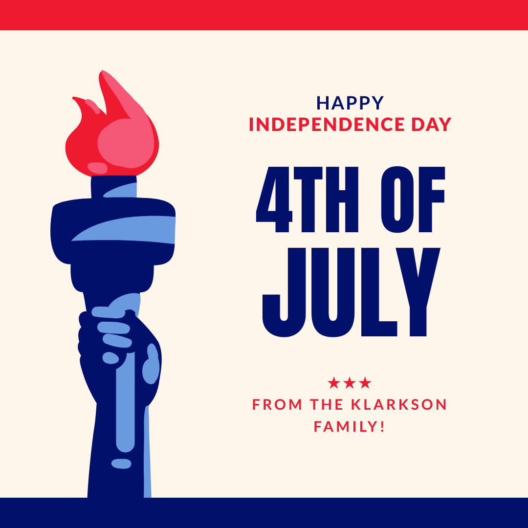 Happy Independence Day Liberty Illustration 1080x1080 template