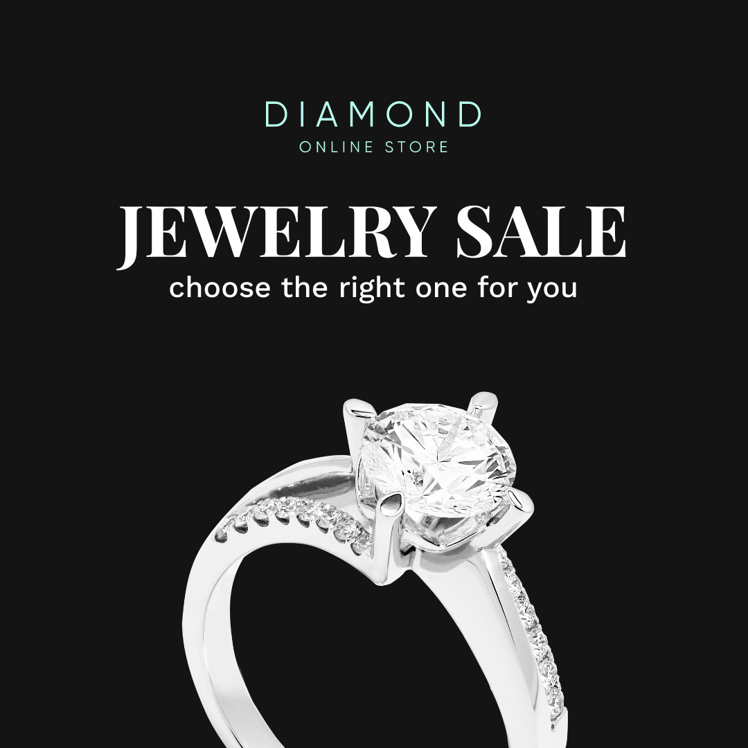 The Right One Jewelry Sale 1080x1080 template