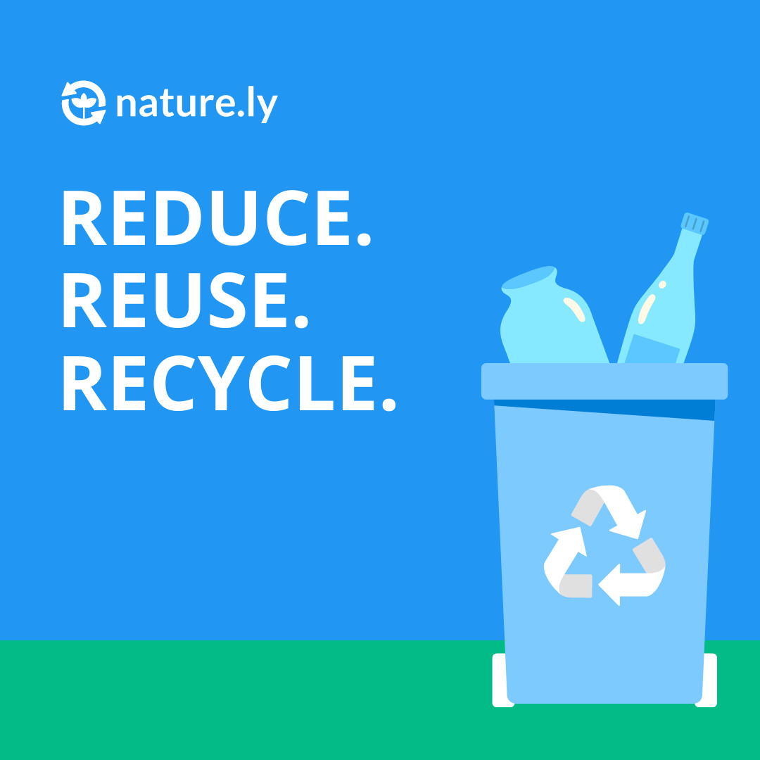 Reduce Reuse Recycle 1080x1080 template