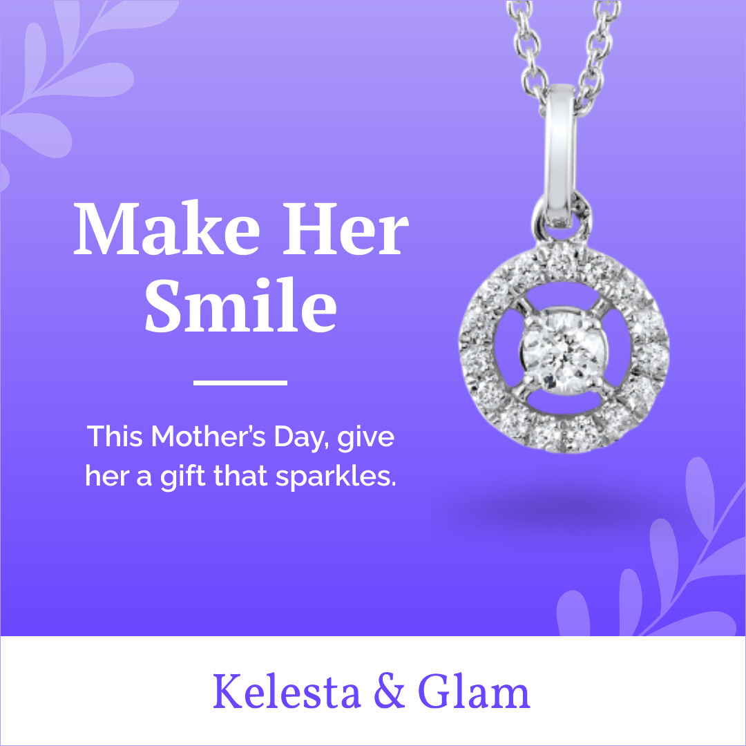 Mother's Day Jewelry Make Her Smile 1080x1080 template
