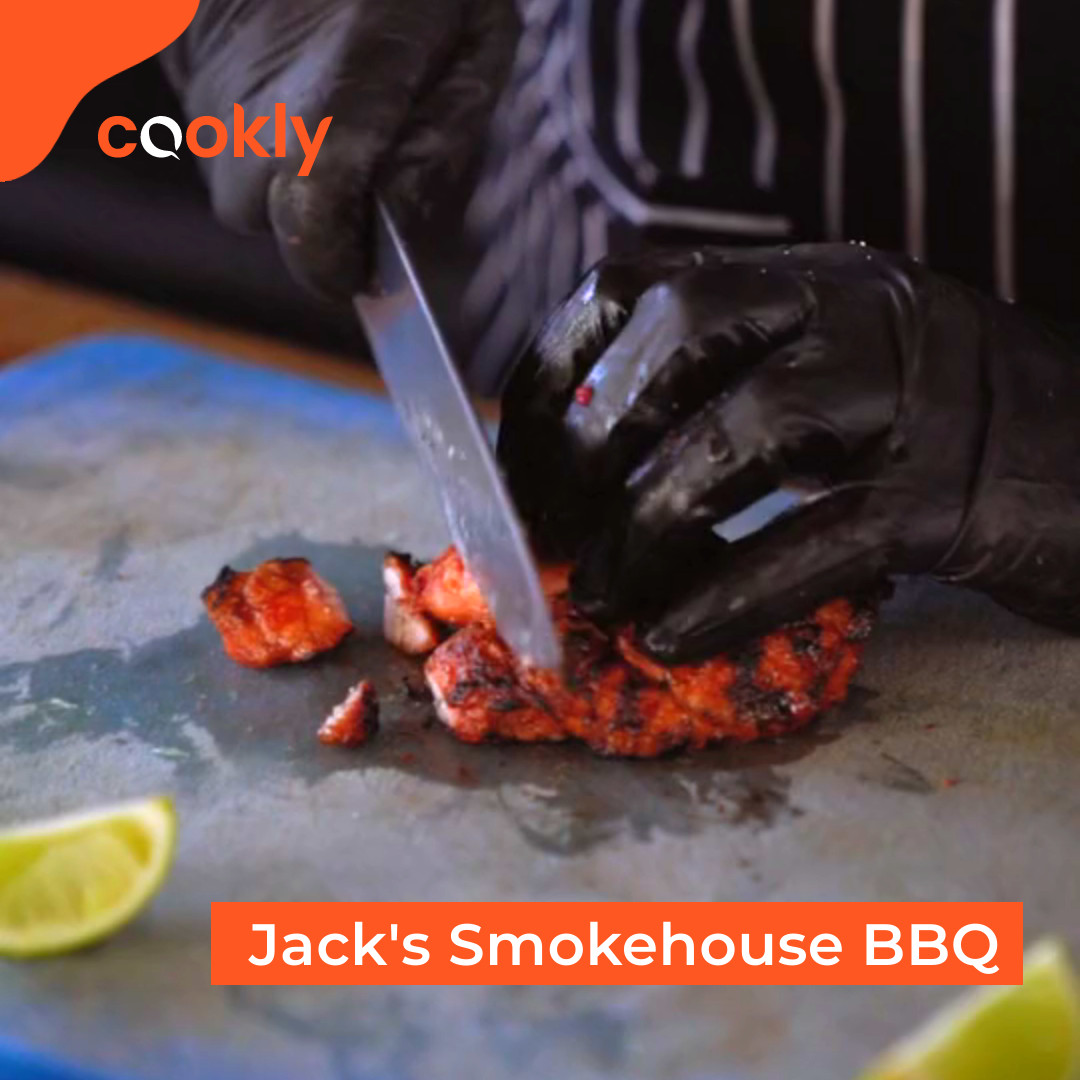 Jack's Smokehouse BBQ Video 1080x1080 template preview