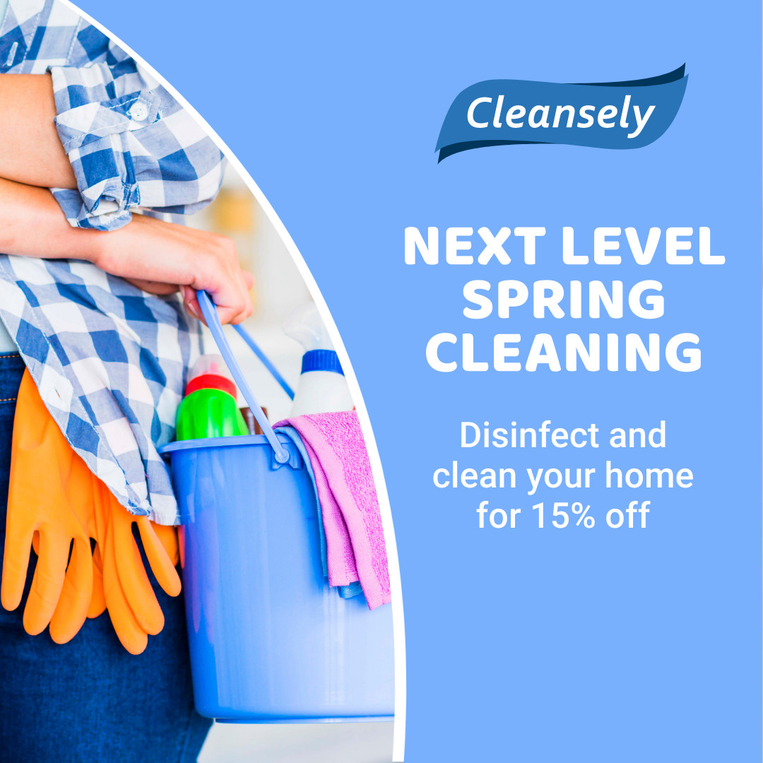 Next Level Spring Cleaning 1080x1080 template preview