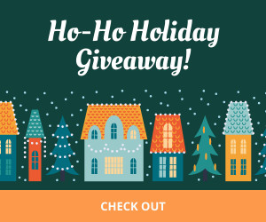 Christmas Giveaway Ad Template 300x250 template