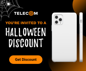 iPhone Halloween Discount  300x250 template