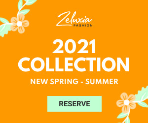 Spring-Summer Fashion Collection Flower Illustration  300x250 template