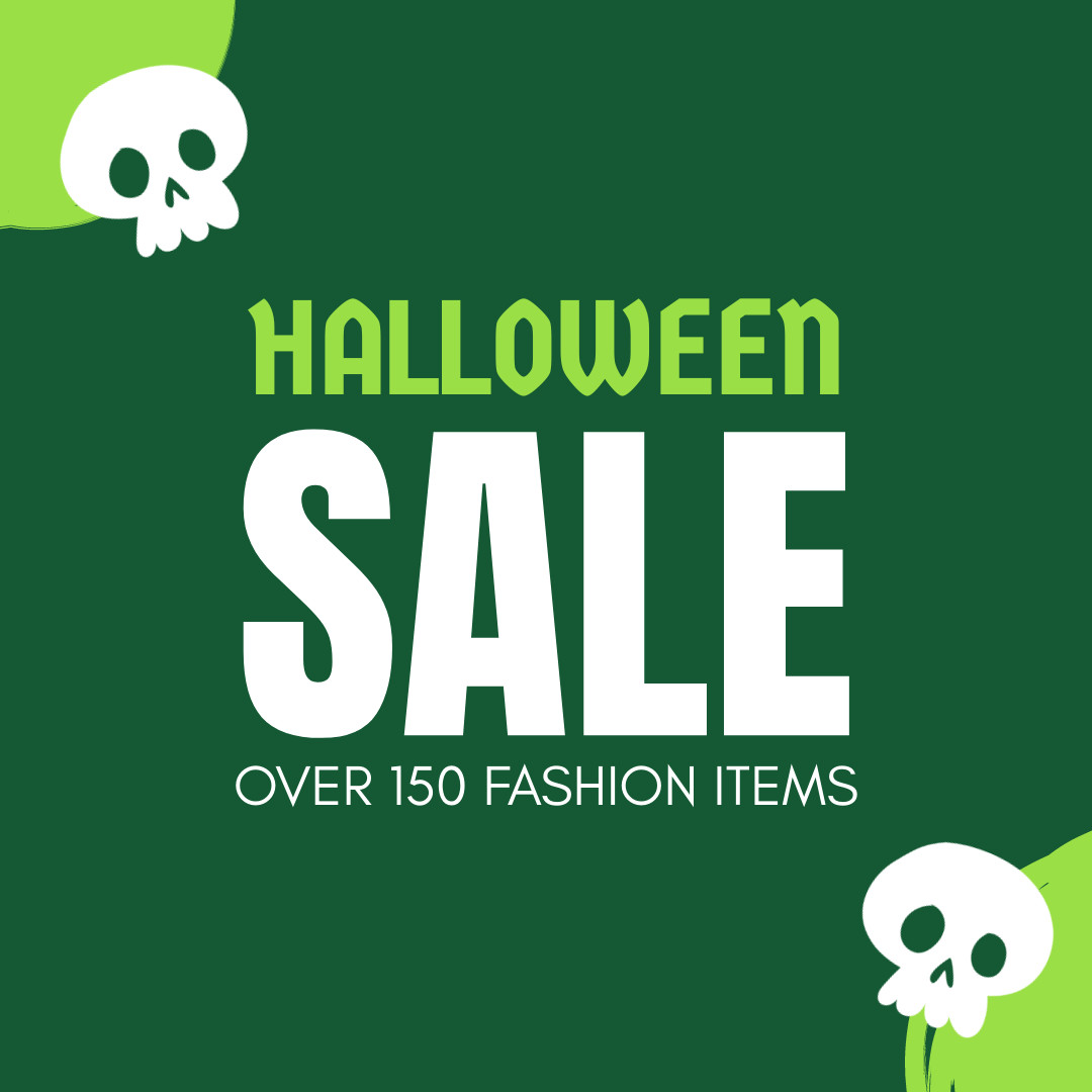 Fashion Items Halloween Sale 1080x1080 template