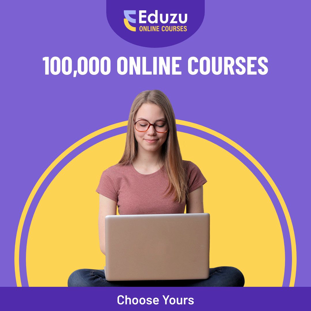 100000 Online Courses 1080x1080 template