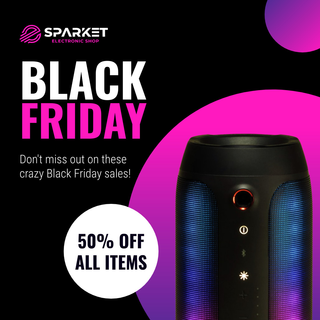 Don't Miss Out on Black Friday Sales 1080x1080 template
