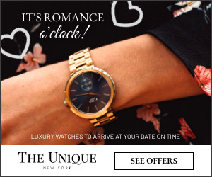 Luxury Watches for Valentine's Day  300x250 template