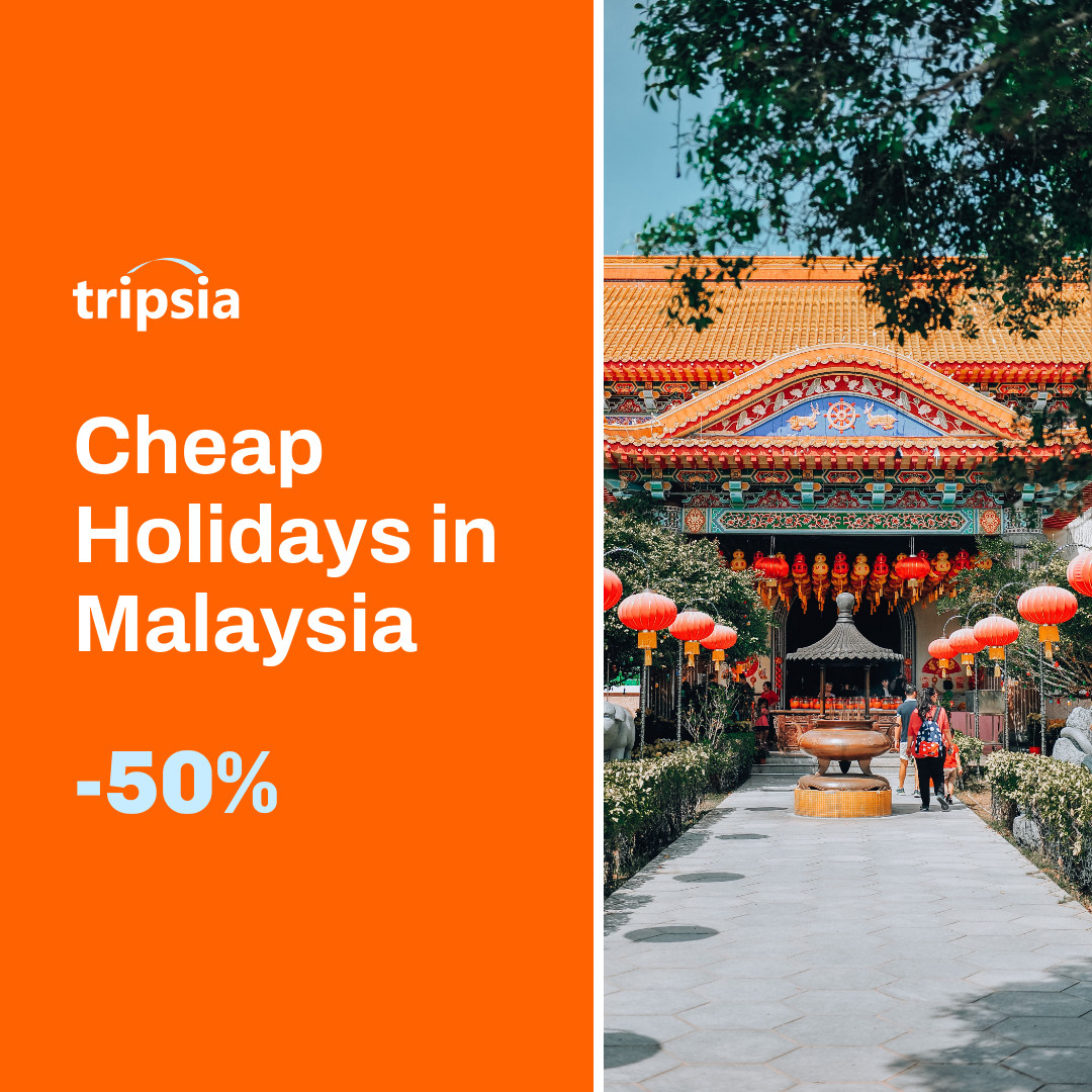 Cheap Holidays in Malaysia 1080x1080 template