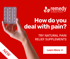 Pharmacy Natural Pain Relief 300x250 template
