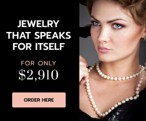 Elegant Necklace Pearls Only 300x250 template