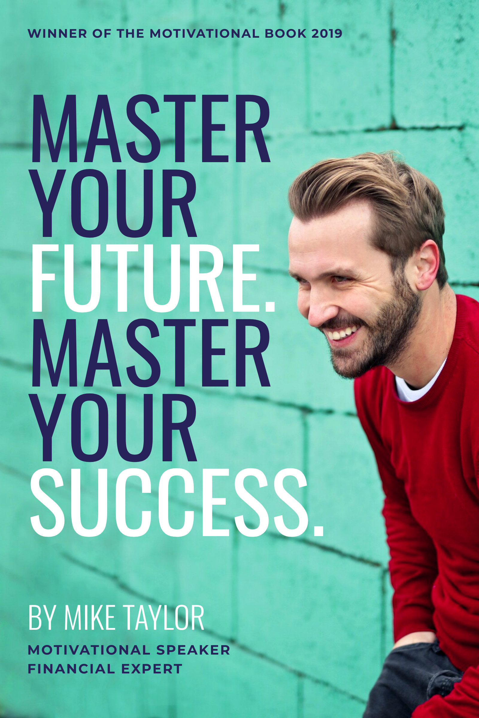 Master your future Book – Cover Template 1600x2400 template