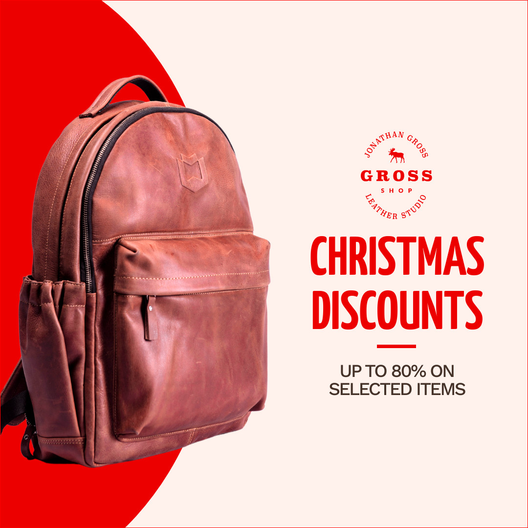 Fashion Bag Christmas Discounts 1080x1080 template