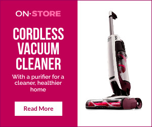 On Store Vacuum Cleaner Offer 300x250 template