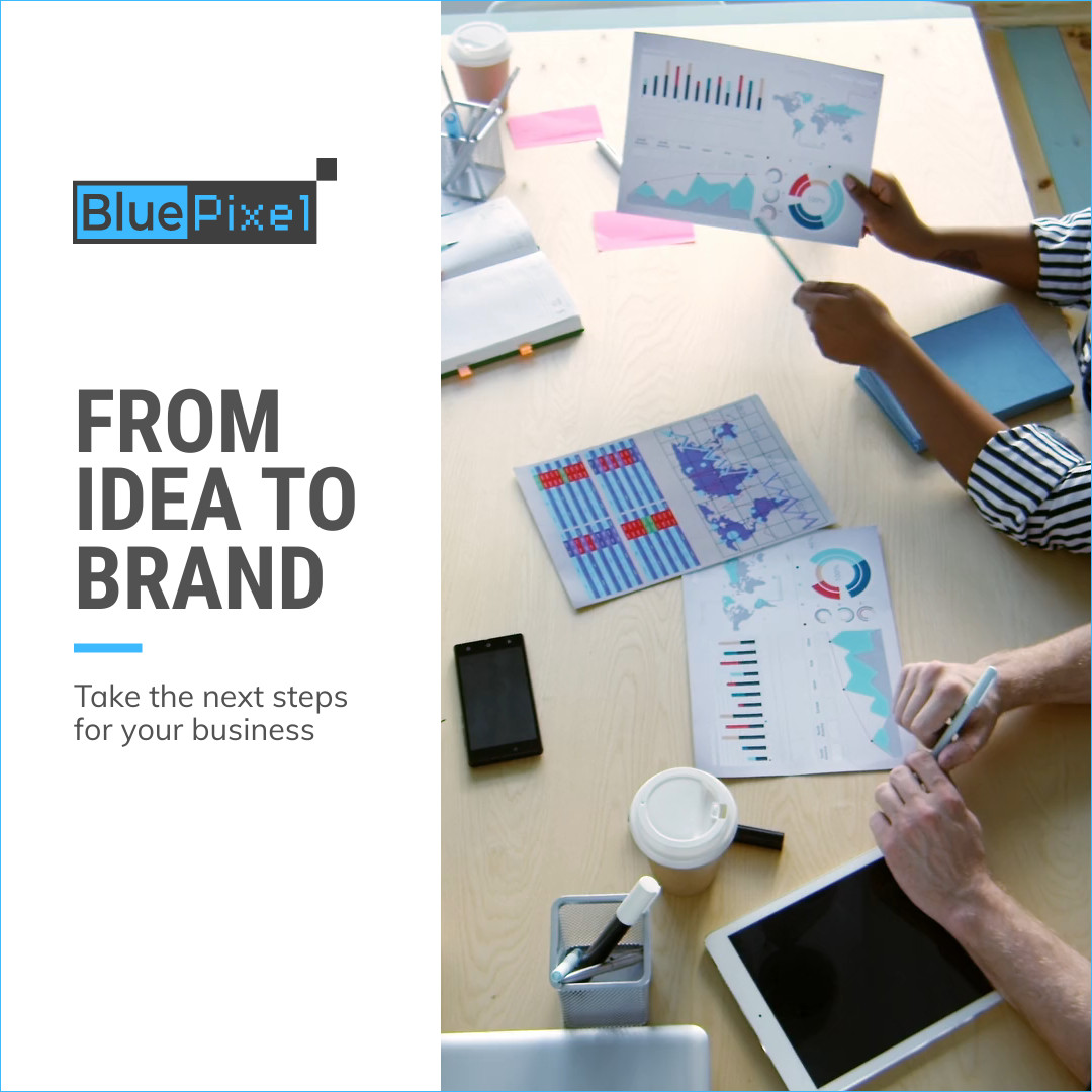 From Business Idea to Brand Video 1080x1080 template