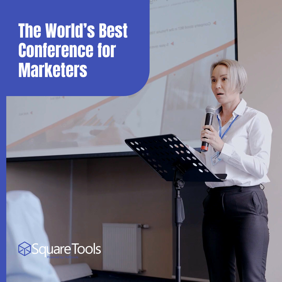 Best Conference for Marketers Video 1080x1080 template