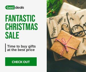 Fantastic Christmas Sale to Buy Gifts 300x250 template