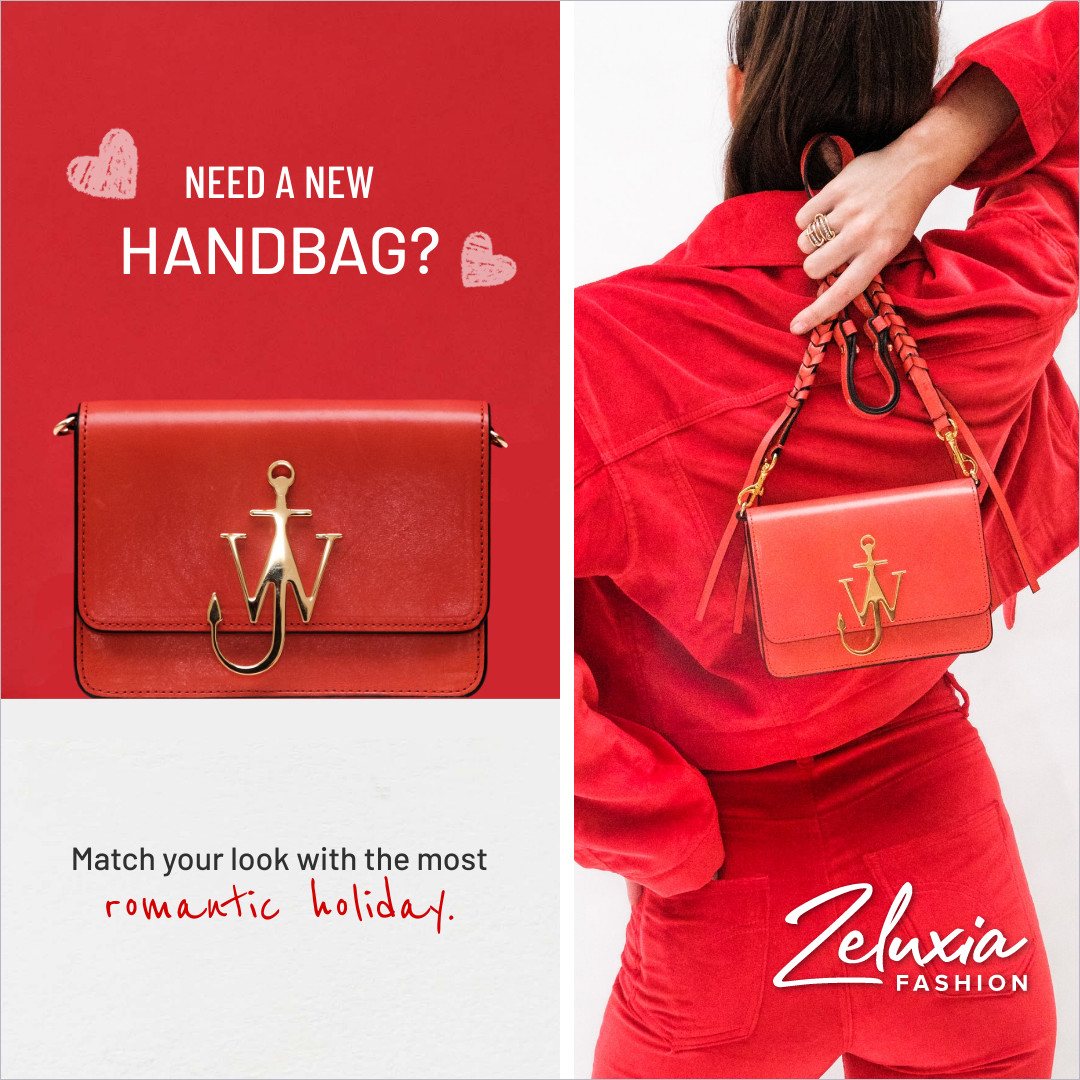 New Handbag for Valentine's Day 1080x1080 template