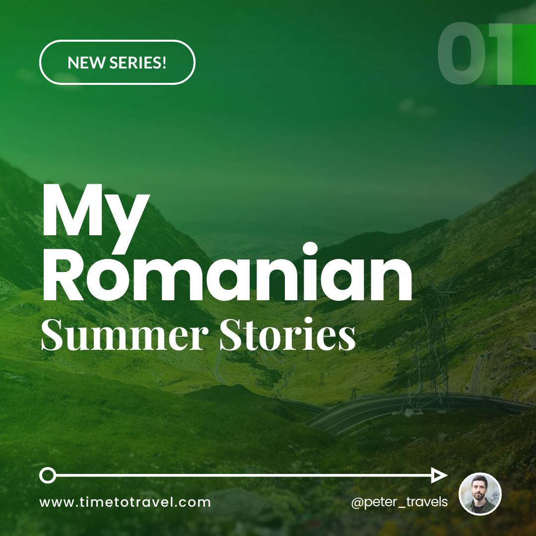 My Romanian Summer Stories Carousel 1080x1080 template