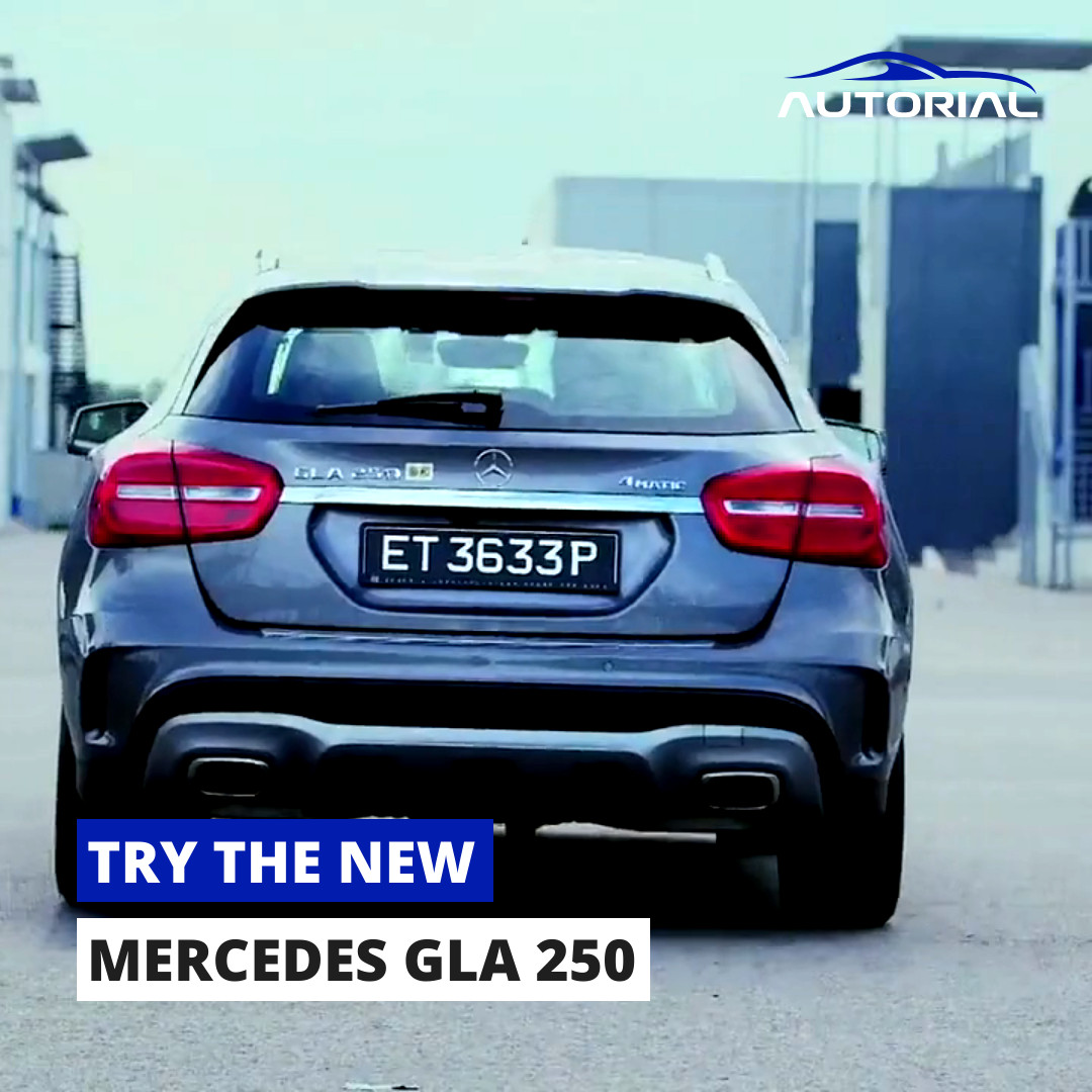 New Mercedes GLA Presentation Video 1080x1080 template