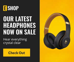Latest Headphones Now on Sale 300x250 template